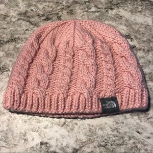 North Face fleece lined hat